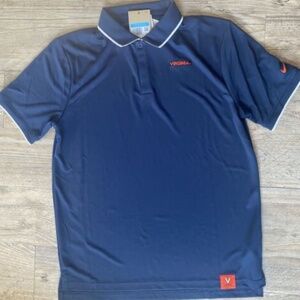 New Mens M Nike University of Virginia Cavaliers UVA Polo DriFit On Field Shirt